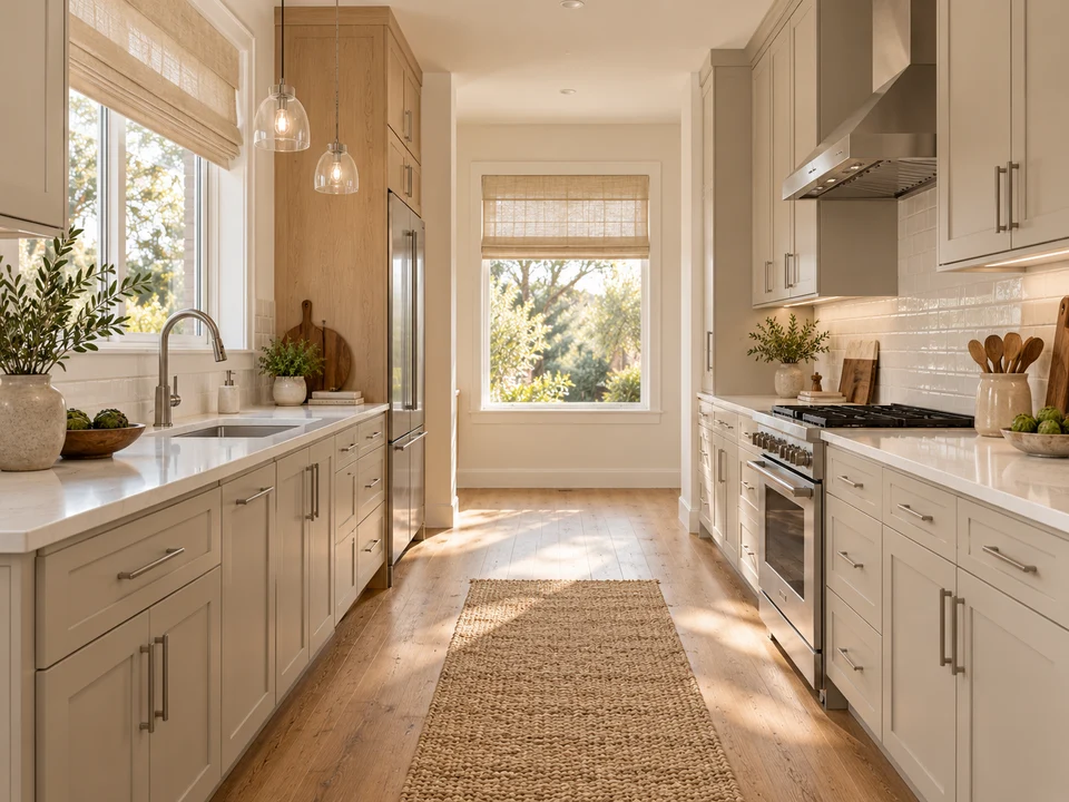 Transitional kitchen